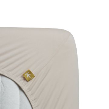 Beddinghouse Fitted Sheet for Topper Natural - Percale Cotton Beddinghouse Fitted Sheet for Topper Natural - Percale Cotton