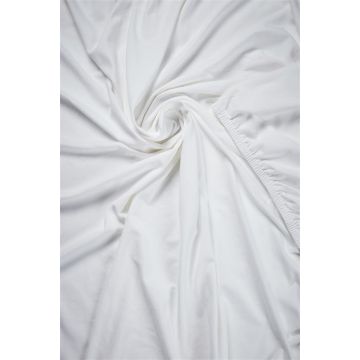 Beddinghouse Fitted Sheet for Topper White - Jersey Beddinghouse Fitted Sheet for Topper White - Jersey