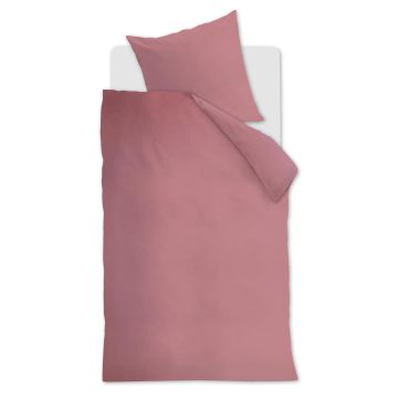 Ambiante Duvet Cover Pink Solid Cotton Ambiante Duvet Cover Pink Solid Cotton