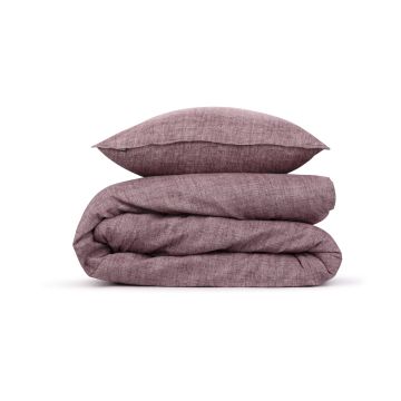 ZoHome Wine-Red Duvet Cover Lino 100% Cotton ZoHome Wine-Red Duvet Cover Lino 100% Cotton