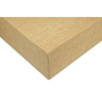 ZoHome Ochre-Yellow Fitted Sheet Lino 100% Cotton