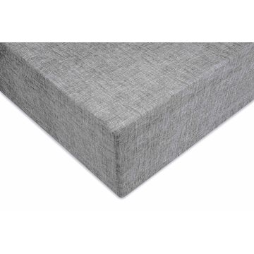 ZoHome Dark-Grey Fitted Sheet Lino 100% Cotton