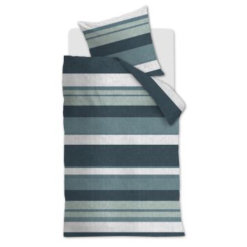Ambiante Duvet Cover Blue Stripes Design Cotton