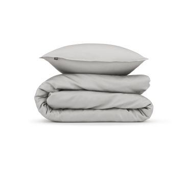 ZoHome Ash-Grey Duvet Cover Satinado 100% Cotton-Sateen ZoHome Ash-Grey Duvet Cover Satinado 100% Cotton-Sateen