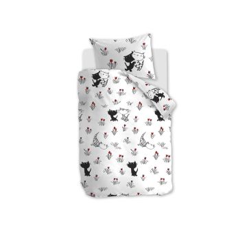 Beddinghouse x Fiep Amsterdam Duvet Cover Cats Red Kids Cotton Beddinghouse x Fiep Amsterdam Duvet Cover Cats Red Kids Cotton