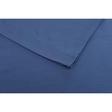 ZoHome Evening-Blue Flat Sheet Satinado-sheet 100% Cotton-Sateen ZoHome Evening-Blue Flat Sheet Satinado-sheet 100% Cotton-Sateen