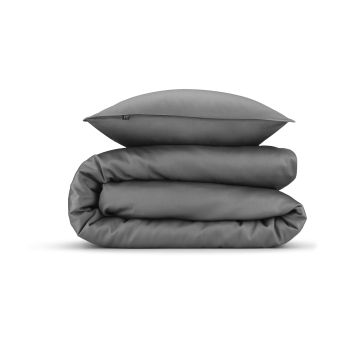 ZoHome Classic-Anthracite Duvet Cover Satinado 100% Cotton-Satin ZoHome Classic-Anthracite Duvet Cover Satinado 100% Cotton-Satin