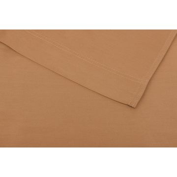 ZoHome Cognac-Brown Sheet Satinado-sheet 100% Cotton-Satin ZoHome Cognac-Brown Sheet Satinado-sheet 100% Cotton-Satin