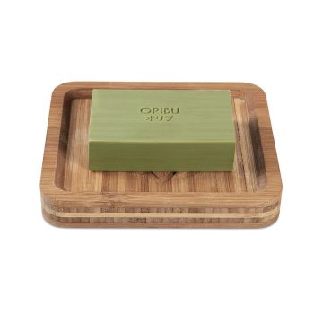 Kayori Bamboo Soap Dish - Square Large Kayori Bamboo Soap Dish - Square Large