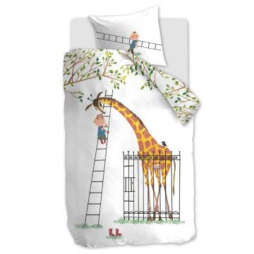 Beddinghouse x Fiep Amsterdam Duvet Cover Giraffe Multi Kids Cotton Beddinghouse x Fiep Amsterdam Duvet Cover Giraffe Multi Kids Cotton