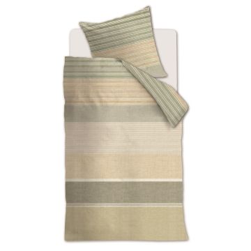 Beddinghouse Duvet Cover Stripe Blocks Green Cotton Beddinghouse Duvet Cover Stripe Blocks Green Cotton