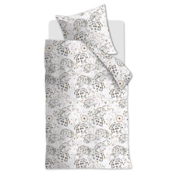 Beddinghouse Duvet Cover Ecru Floral Cotton