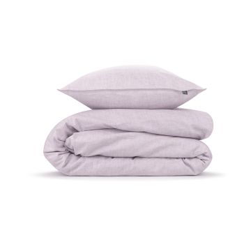 ZoHome Grey-Lilac Duvet Cover Lino 100% Cotton ZoHome Grey-Lilac Duvet Cover Lino 100% Cotton