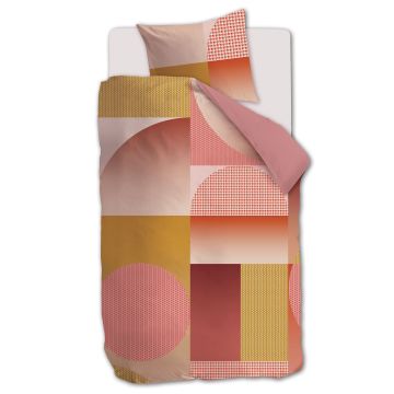 Beddinghouse Dutch Design Duvet Cover Coral Red Sunset Boulevard Abstract Tencel Beddinghouse Dutch Design Duvet Cover Coral Red Sunset Boulevard Abstract Tencel