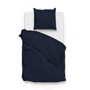 ZoHome Navy-Blue Duvet Cover Satinado 100% Cotton-Satin ZoHome Navy-Blue Duvet Cover Satinado 100% Cotton-Satin