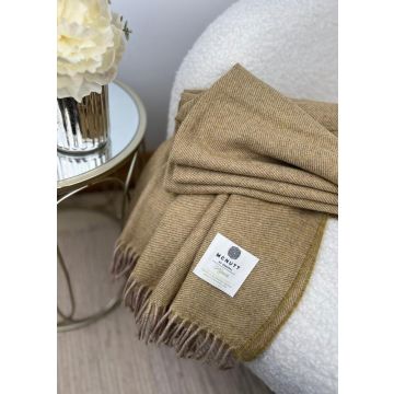 Alpaca-Merino lamswollen plaid Olive Alpaca-Merino lamswollen plaid Olive