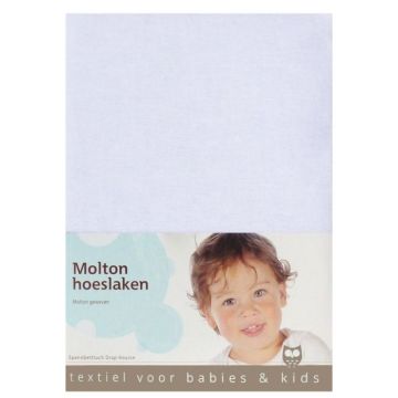 Briljant 100% Cotton Molton Fitted Sheet for Baby-Toddler Bed Briljant 100% Cotton Molton Fitted Sheet for Baby-Toddler Bed