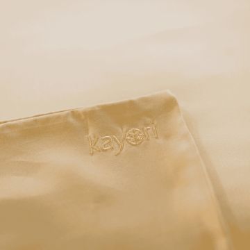 Kayori Duvet Cover Daiki Tencel© - Gold Kayori Duvet Cover Daiki Tencel© - Gold