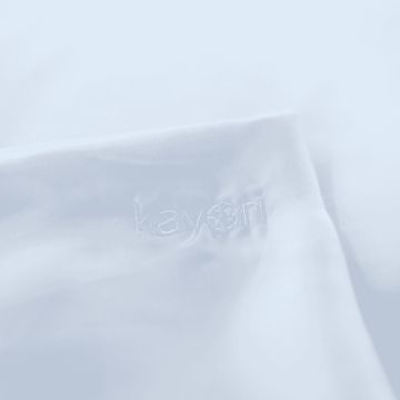 Kayori Duvet Cover Daiki Tencel© - White Kayori Duvet Cover Daiki Tencel© - White