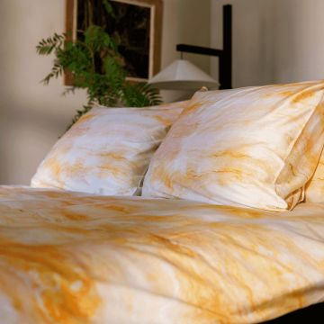 Kayori Duvet Cover Echi Cotton - Satin - Cotton Satin Kayori Duvet Cover Echi Cotton - Satin - Cotton Satin