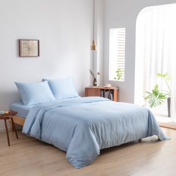 Bamboo Premium Duvet Cover Blue