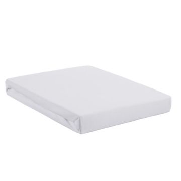 Bonnanotte 100% Cotton Fitted Sheet - White Bonnanotte 100% Cotton Fitted Sheet - White