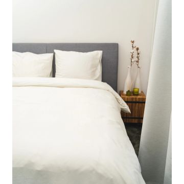 Kayori Shizu Duvet Cover Cotton Sateen - Offwhite - Cotton-Sateen Kayori Shizu Duvet Cover Cotton Sateen - Offwhite - Cotton-Sateen