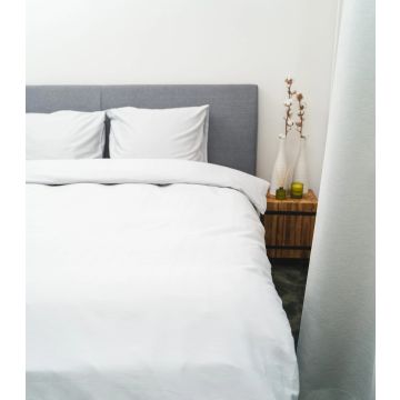 Kayori Shizu Duvet Cover Cotton-Satin - White - Cotton-Satin Kayori Shizu Duvet Cover Cotton-Satin - White - Cotton-Satin