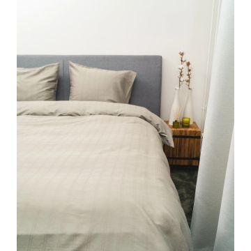 Kayori Shizu Duvet Cover Cotton-Satin - Sand - Cotton-Satin Kayori Shizu Duvet Cover Cotton-Satin - Sand - Cotton-Satin