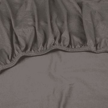 Kayori Kyoto Fitted Sheet Premium Jersey - Anthracite Kayori Kyoto Fitted Sheet Premium Jersey - Anthracite