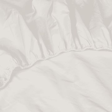 Kayori Kyoto Fitted Sheet Premium Jersey - Offwhite Kayori Kyoto Fitted Sheet Premium Jersey - Offwhite