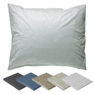 Cotton Pillowcases (Set of 2) Light Grey 60 x 70 cm
Cotton Pillowcases (Set of 2) Light Grey 60 x 70 cm