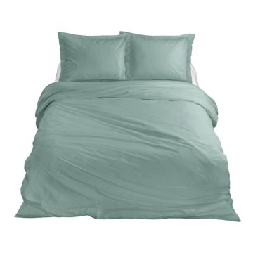 Satin cotton duvet cover Ten Cate Premium Collection Mineral Mint Satin cotton duvet cover Ten Cate Premium Collection Mineral Mint