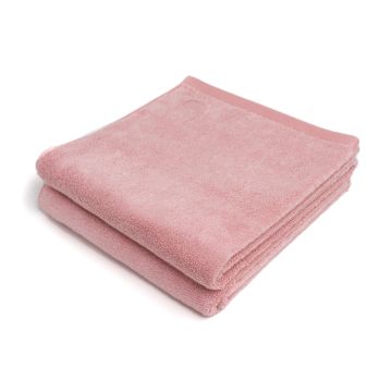 Namal Uyana pink bath towel (set of two) - Four Leaves Namal Uyana pink bath towel (set of two) - Four Leaves