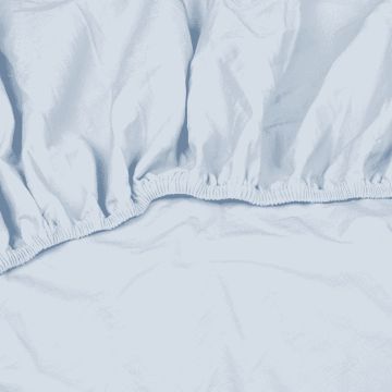 Kayori Shizu Fitted Sheet Stretch Jersey - Blue Kayori Shizu Fitted Sheet Stretch Jersey - Blue