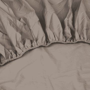Kayori Shizu Fitted Sheet Stretch Jersey - Taupe Kayori Shizu Fitted Sheet Stretch Jersey - Taupe