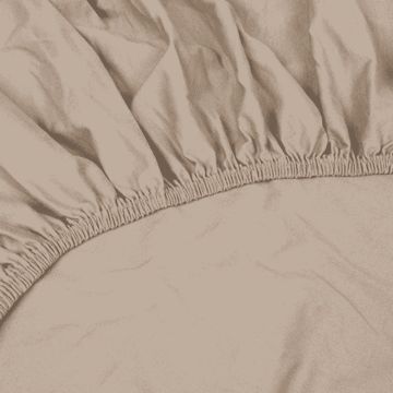 Kayori Shizu Fitted Sheet Stretch Jersey - Sand Kayori Shizu Fitted Sheet Stretch Jersey - Sand