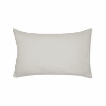 Kayori Shizu Pillowcase Neck Support Percale - Silver Grey - Cotton Percale Kayori Shizu Pillowcase Neck Support Percale - Silver Grey - Cotton Percale